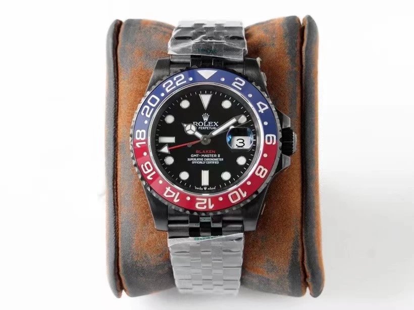 GS厂劳力士格林尼治系列GMT126710blnr红蓝圈男士腕表