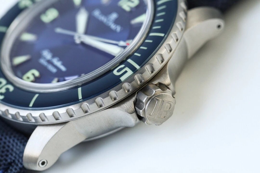 ZF宝迫五十噚男表--宝波5015男士机械腕表，尺寸45mmX15.5，蓝色防水